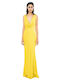 Pinko Maxi Rochie cu Slit GIALLO RANUNCOLO