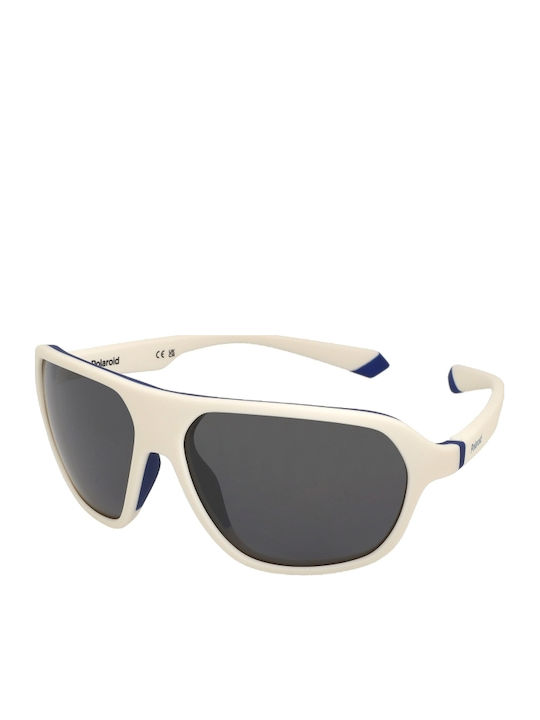Polaroid Unisex Ochelari de soare cu Alb Cadru ...