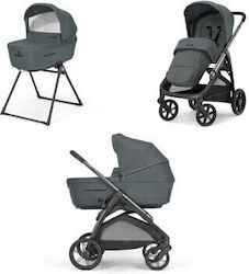 Inglesina Aptica Duo Verstellbar 2 in 1 Baby Kinderwagen Geeignet für Neugeborene Emerald Green 10.4kg