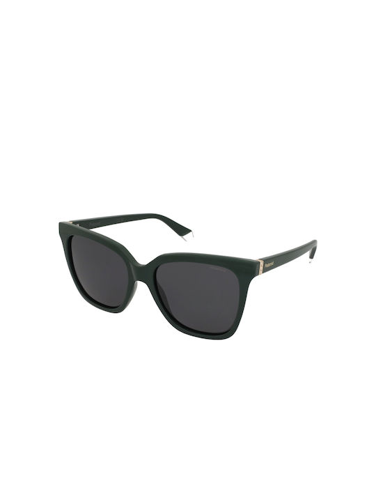 Polaroid Sonnenbrillen mit Grün Rahmen und Gray...