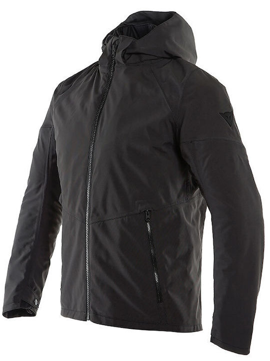 Dainese Saint Germain Gore-tex Asphalt Winter Herren Motorradjacke Wasserdicht Schwarz