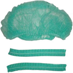 Unisex Green Surgical Cap 200pcs