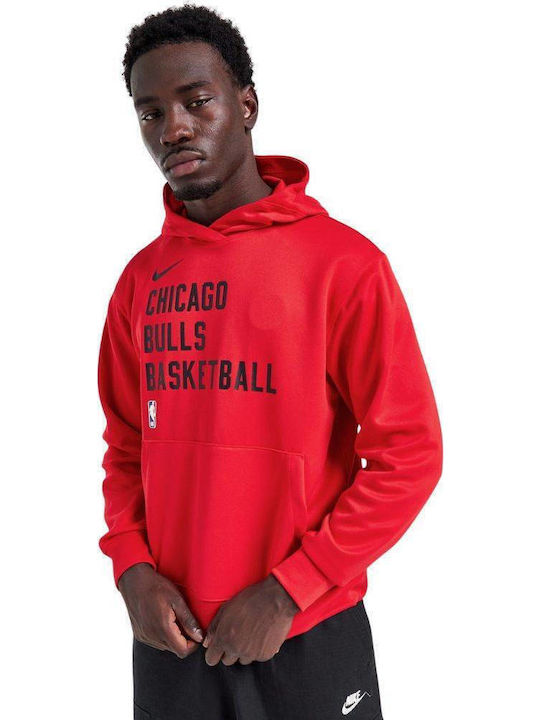 Nike NBA Chicago Bulls Red with Hood
