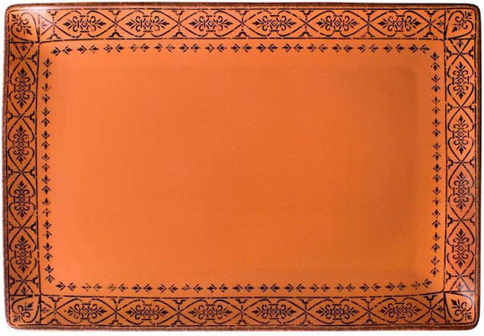 Oriana Ferelli Сервизна Плато от Порцелан Vintage Terracotta 27x16бр 1бр Oriana Ferelli Сервизна Плато от Порцелан Vintage Terracotta 27x16бр 1бр