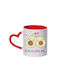 Fly Digital Mug Ceramic White 1pcs