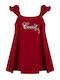 Lapin Kids Dress Sleeveless Red