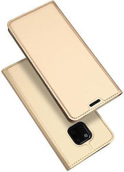 Dux Ducis Wallet Δερματίνης Χρυσό (Huawei Mate 20 / Honor 20 Pro)