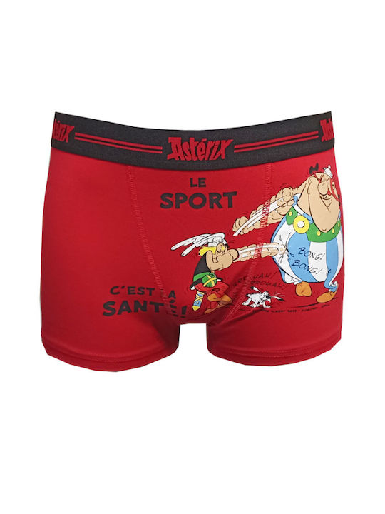 Asterix Men's Boxer Red