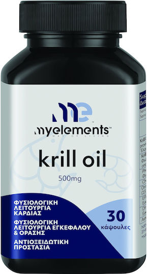 My Elements Krill Oil 500mg 30 κάψουλες