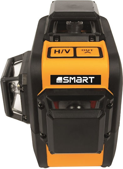 Smart 365 Smart 365 SM-06-03015R Самонивелиращо Линейно Лазерен нивелир Червен лъч с Работен обхват 15м