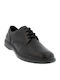 Leder Herren Freizeitschuhe Anatomisch Schwarz