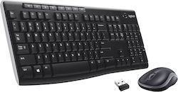 Logitech Wireless Combo MK270 - Set cu Mouse Engleză Internațională