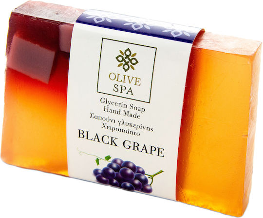 OliveSpa Handgefertigtes Seifenriegel Mit Schwarzer Traube 100gr