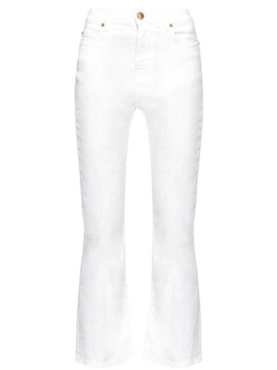 Brenda Γυναικείο Jean Παντελόνι σε Bootcut Εφαρμογή Άσπρο