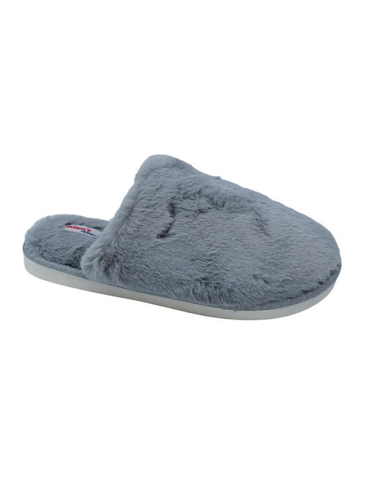 Comfy Anatomic Winter Women's Slippers in Gri color