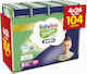 Babylino Diaper Pants Cotton Soft Pants Monthly Pack No. 8 for 20+kg 104pcs