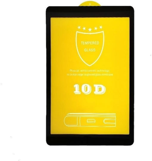 0.3mm Full Glue Full Face Tempered Glass (Samsung Galaxy T590/T595 Tab A 10.5) Black
