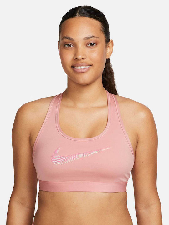 Nike Dri-Fit Swoosh Women's Athletic Sports Bra...
