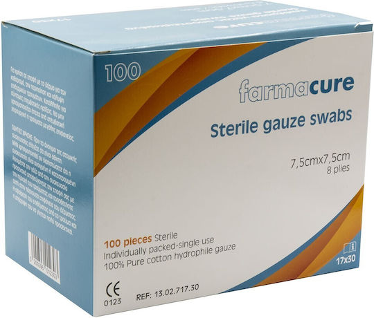 Farmacure Sterile Gauze Pads 17x30cm 100pcs