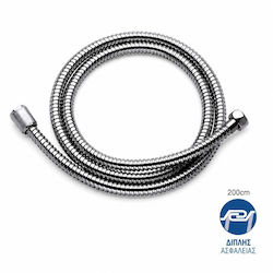 Viospiral Inox Shower Hose Silver 200cm (1/2")
