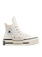 All Star Chuck 70 Plus Γυναικεία Flatforms Μποτάκια Λευκά