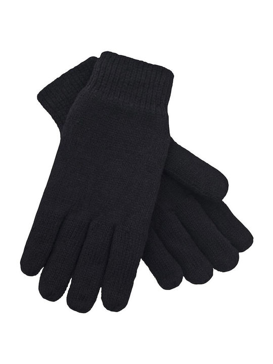 Trespass Men's Knitted Gloves Black