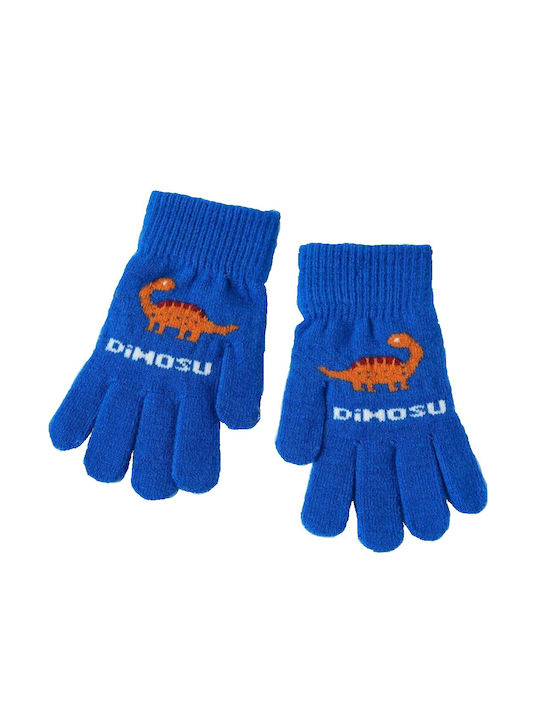 Tatu Moyo Unisex Knitted Gloves Blue