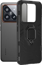 Techsuit Back Cover Silicone Durable Black (Xiaomi 14 Pro)