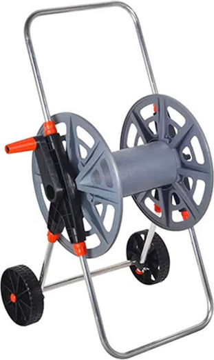 Stabplast Wheeled Garden Hose Box for Hose up to 50m with Rewind Handle