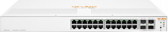 HP Aruba Instant On 1930 24G Class4 Managed L2 PoE+ Switch with 24 Gigabit (1Gbps) Ethernet Ports and 4 SFP Ports