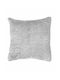 Amo La Casa Amo La Casa Furry Gray Sofa Cushion 40x40cm