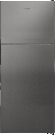 Robin Frigider cu două uși 403lt NoFrost Î182xL70xA63.5cm. Inox RT-475