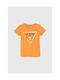 Guess Kids' T-shirt Orange