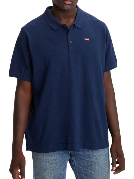 Levi's Men's Short Sleeve Blouse Polo Navy Blue