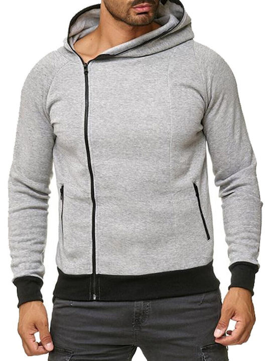 Beltipo Men's Hooded Cardigan GRI