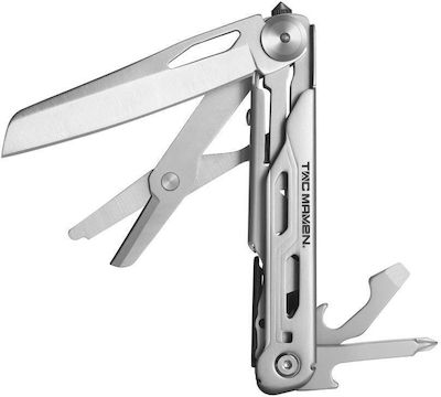 Tac Maven Multitool Silber mit Klinge aus Rostfreier Stahl