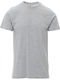 Payper Ανδρικό Διαφημιστικό T-shirt Κοντομάνικο σε Γκρι Χρώμα