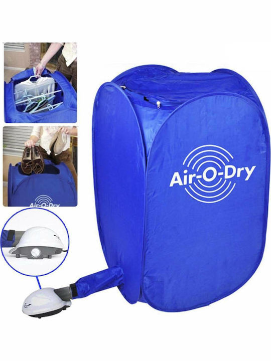 Air-o-dry Plastic Folding Electric Floor Clothes Drying Rack 800W
