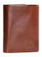 Mercury Leather Men's Wallet Tabac Brown