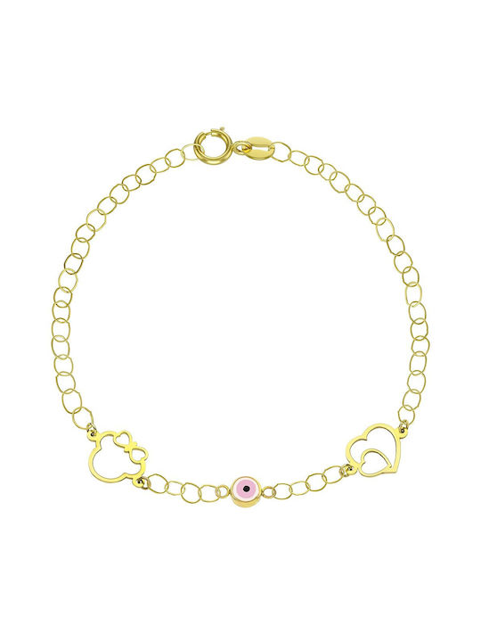 Vitopoulos Kids Gold Bracelet 14K