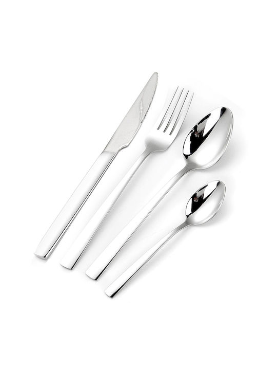 Bruno Cutlery Set Stainless Silver 16pcs