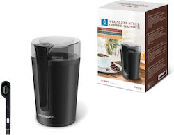 Aigostar Electric Coffee Grinder 200W for 60gr Beans Black Aigostar Electric Coffee Grinder 200W for 60gr Beans Black