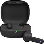 JBL Vibe Flex In-ear Bluetooth Handsfree Ακουστικά με Θήκη Φόρτισης Μαύρα