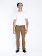 Trousers Chino Elastic in Slim Fit tobacco