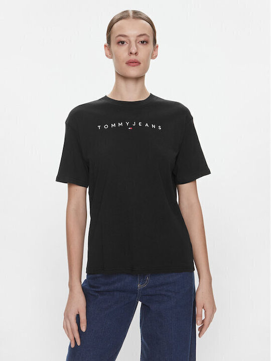 Tommy Hilfiger Tjw Γυναικείο T-shirt Μαύρο