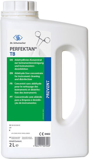 Dr. Schumacher Ειδικό Καθαριστικό για Απολύμανση Perfektan Tb Συμπυκνωμένο 2lt