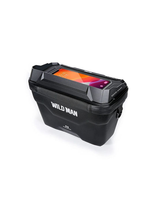 Wildman Gears 595953 Bicycle Handlebar Bag Black