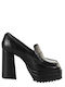 Buffalo May Leder Pumps Schwarz