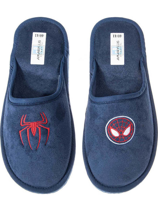 Amaryllis Slippers Papuci bărbați iarna Albastru