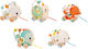 Janod Animal made of Wood for 12++ Months (Various Designs/Assortments of Designs) 1pc